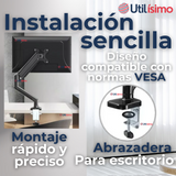 Soporte TV y Monitor Ajustable 9Kg 17 a 32 Pulgadas 17 19 22 24 27 28 29 32