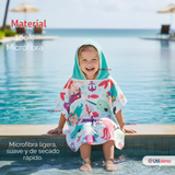 Toalla De Baño Playa Con Capucha Niño y Niña Diseños