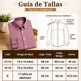 Camisa Cuadrille Clásico Juvenil Roja Regular Fit