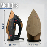 Plancha de vapor Oster® PressXpress S9000 Suela XL con diamante bronce GCSTPX9001-052
