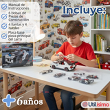 Auto Transformers Coche De Carreras Armable 203 Piezas Juguete Niño Modelos Y Colores Surtidos
