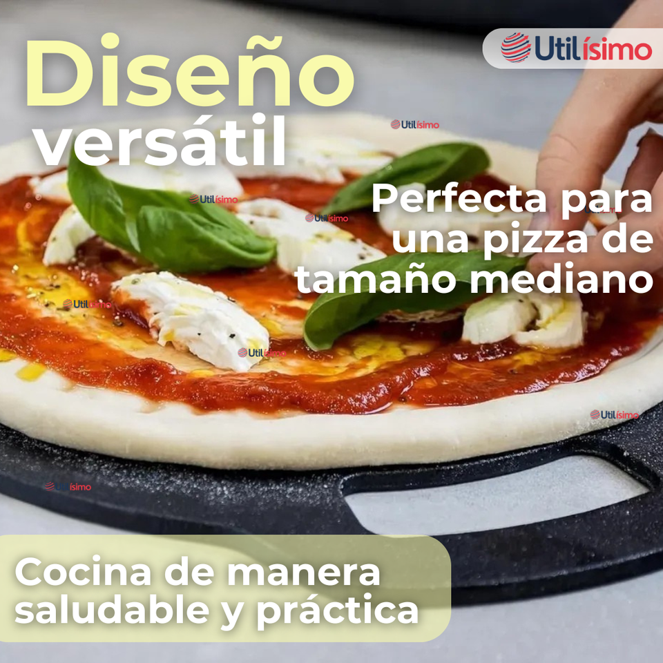 Sarten Antiadherente De Piedra Médica Redondo Plancha Bandeja Budare Parrilla