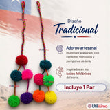Pom Pom Pompones Nortinos Para Bailes Típicos