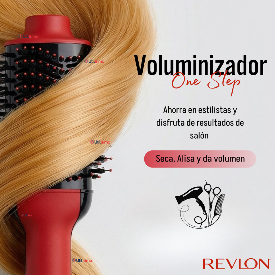 Cepillo Secador Alisador One Step Revlon 800W Edición Especial