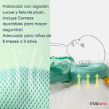 Mochila Protectora Cabeza Bebé Niño Antigolpes Almohadilla Ajustable Surtido