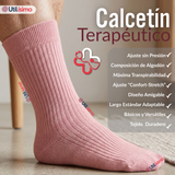 Pack 6 Pares Calcetines Diabéticos Mujer Algodón Suave Colores Surtidos Protección