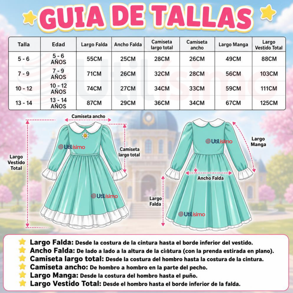 Disfraz Princesa Rosalina Super Mario Galaxy Cosplay Juvenil
