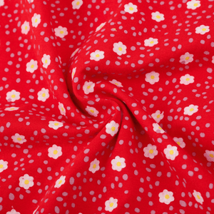 Vestido de Algodón Navidad Manga Larga Niña 2 a 7 años Renos Rojos