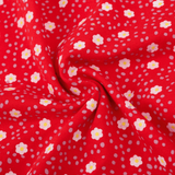 Vestido de Algodón Navidad Manga Larga Niña 2 a 7 años Renos Rojos