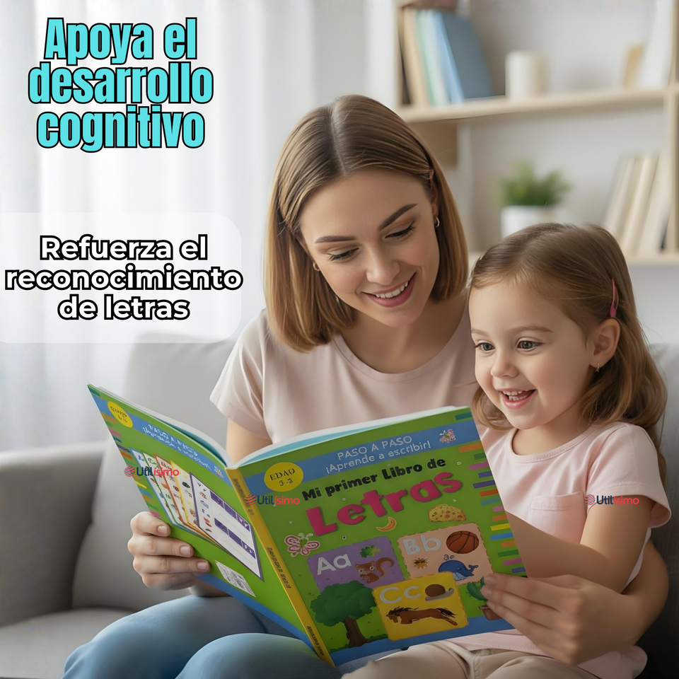 Pack 2 Libros De Aprendizaje de Letras Educativo Diseños Surtidos