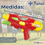 Pistola De Agua 300ml 32cm Colores Surtidos Juguete Lanza Agua Niño Niña
