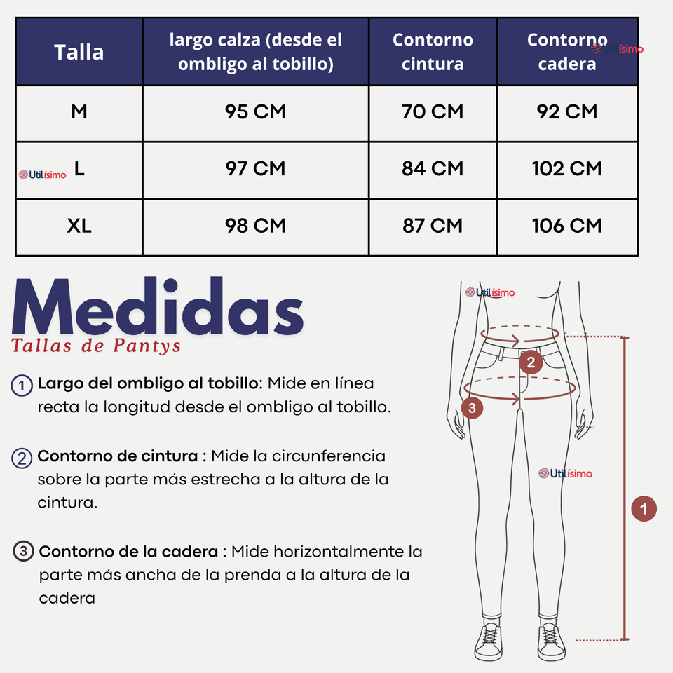 Calza Polar Con Chiporro Térmica Mujer Elásticada Burdeo Jeans