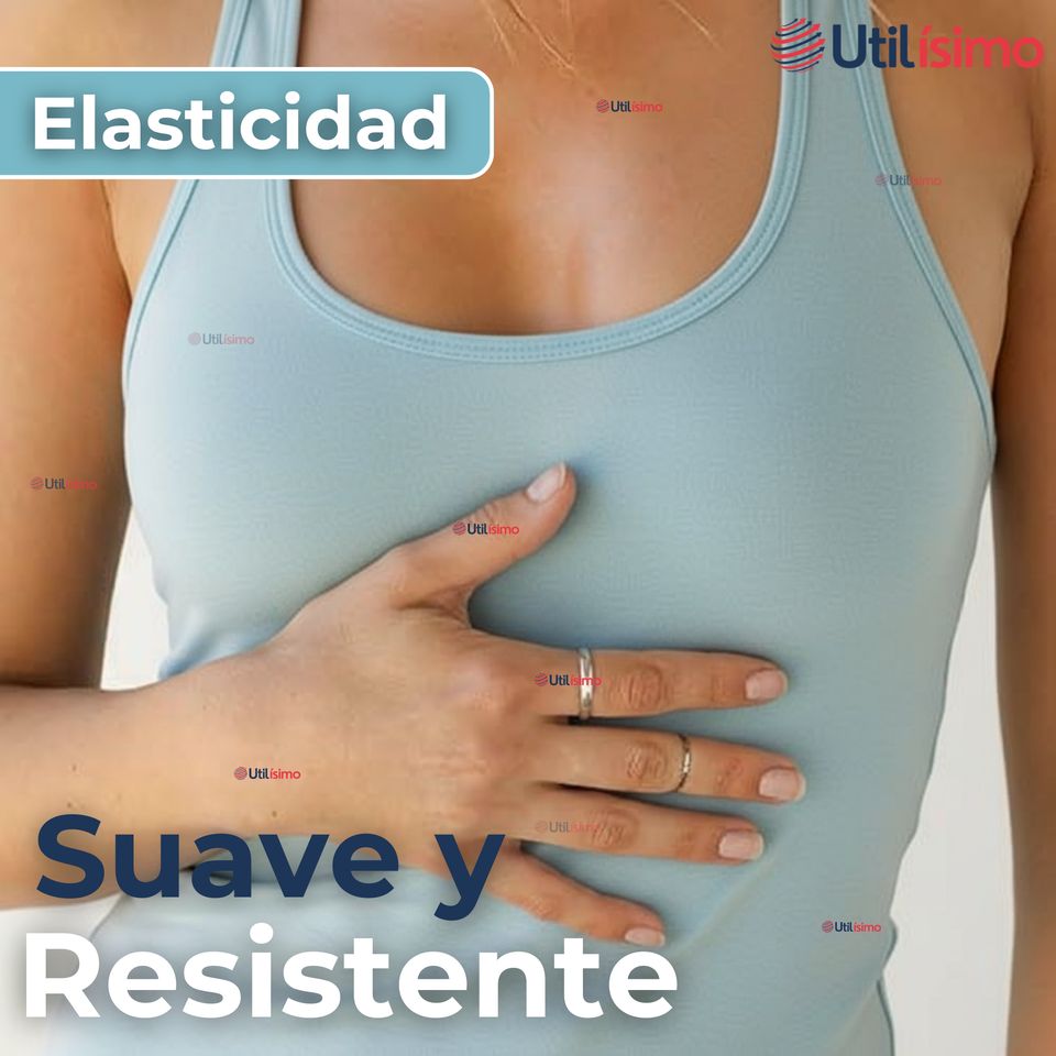 Pack 3 Poleras Camisetas Sin Mangas Fibra De Bambú Básicas Lisa Elástica Mujer Colores Surtidos
