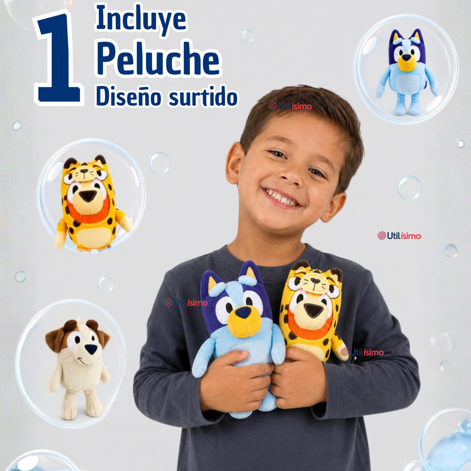Peluche Bluey Diseños Surtidos Suaves Felpa Premium Peluche Niños