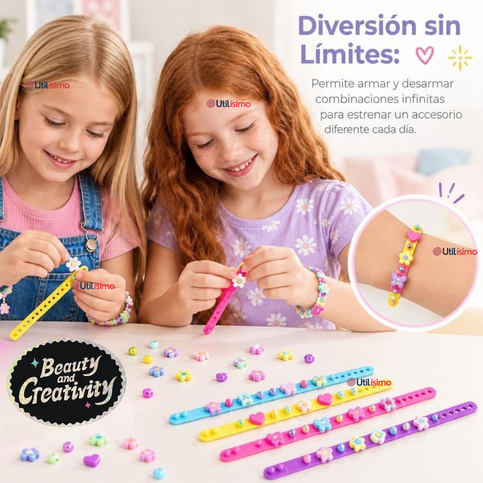 Set Niña Creativo Diseño Pulsera Juguete Infantil