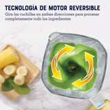 Licuadora Profesional Oster® XTREME MIX con iBLEND y MAX CRUSH con Tecnología Reversible, Vaso Blend-N-Go BLSTXPG-BGW