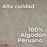 Polera Brainrots 100% Algodón Manga Corta Niño Tralalero Beige