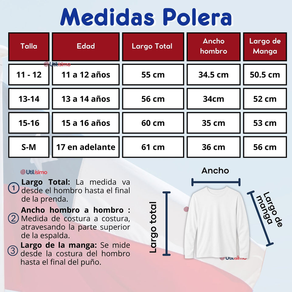 Pack 3 Trajes Nortinos Juveniles Con Poleras 4 Piezas Azul Baile Típico Fiestas Patrias