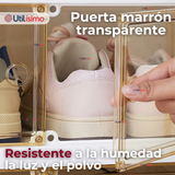 Zapatera Plegable Organizador Apilable 6 Cajones Blanco