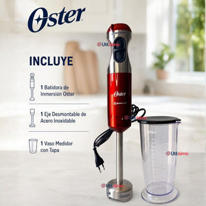 Batidora de inmersión Oster® con cuchilla Quad FPSTHB5102R