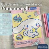 Pack 10 Cuadernos Universitarios Cinnamoroll 100 Hojas Proarte Diseño Surtido