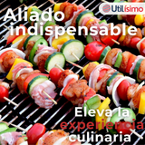 Pack 45 Piezas Brochetas Para Anticuchos Pinchos Bambú Palillos 40cm