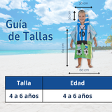 Toalla De Baño Playa Con Capucha Niño y Niña Diseños