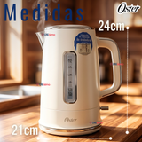 Hervidor Eléctrico Oster® de 1.7 Litros Para Té Café E Infusiones BVSTKT8107OM-052