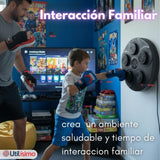 Máquina de Boxeo Musical Bluetooth con Guantes para Adulto y Niño