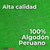 Polera Brainrots 100% Algodón Manga Corta Niño Tralalero Verde