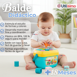 Cubo Bloques De Construcción 16 Figuras Educativo Didáctico Juguete Bebé Niño Niña