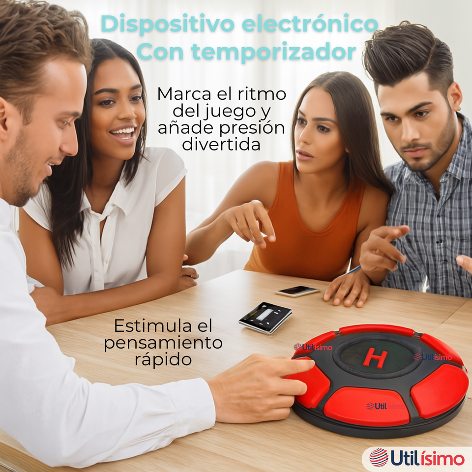 Basta Electrónico 2.0 Juego de Mesa Piensa Rápido
