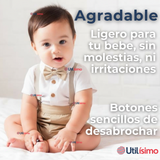 Conjunto De Vestir Con Tirantes Camisa Pantalón Corto Algodón Niño