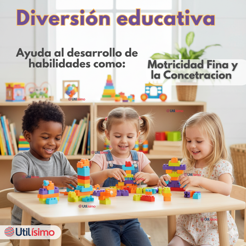 Juego Bloques de Construcción 360 piezas para Niño o Niña