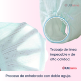 Pack 12 Calzón Pantys Niña Entrenamiento Algodón Cintura Elástica