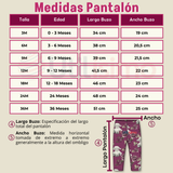 Conjunto 2 Piezas Buzo Pantalón Y Polerón Con Capucha De Algodón Morado Bebé Niña