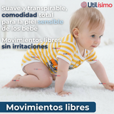 Pack 5 Bodys Niño Manga Corta Tedmimak 100% Algodón Building Adventures