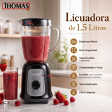 Licuadora 1,5lts Thomas Th-330v Color Negro 600W