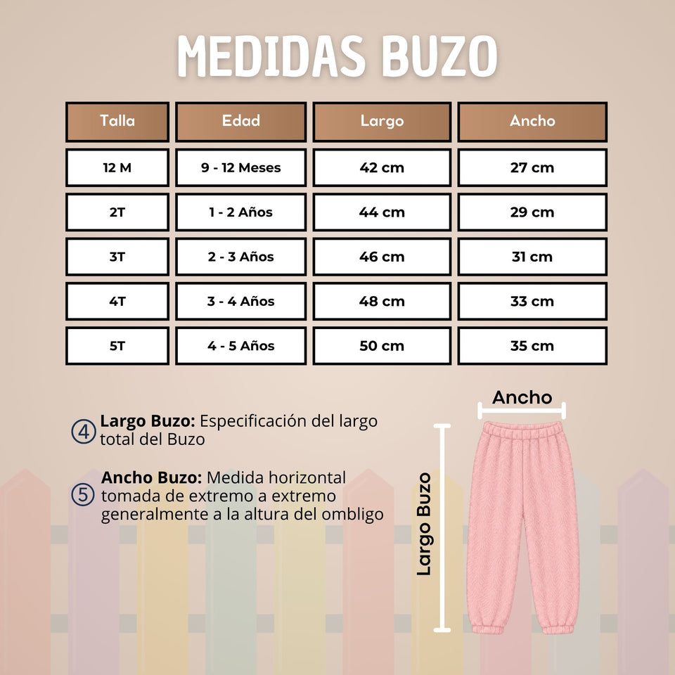 Buzo Polerón Conjunto Polar Niña Con Capucha Unicolor Rosado