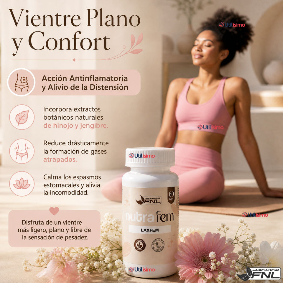 Nutrafem Probiofem 60 caps Equilibrio Microbiota Femenina Fnl