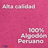 Polera Brainrots 100% Algodón Manga Corta Niña Tralalero Rosado Oscuro