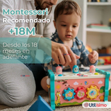 Juguete Tablero Multifuncional 8 En 1 Bebé Niño Niña Montessori
