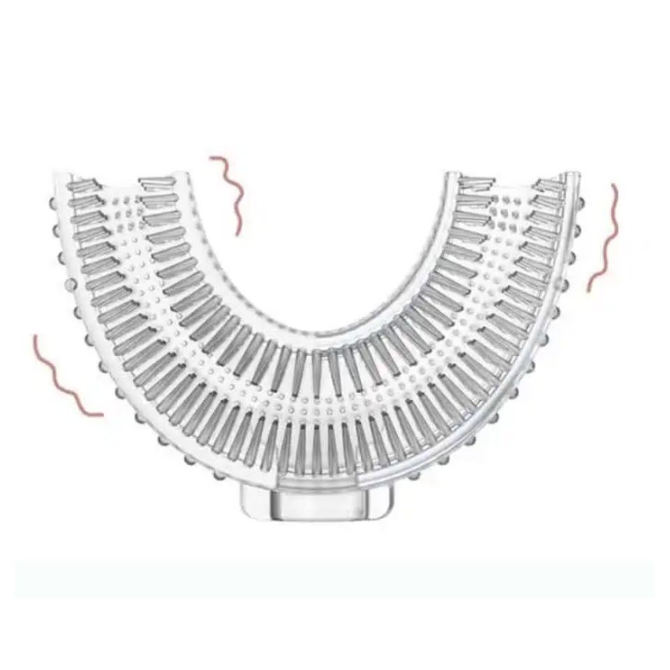 Cepillo De Dientes En Forma De U Niño Y Niña Silicon