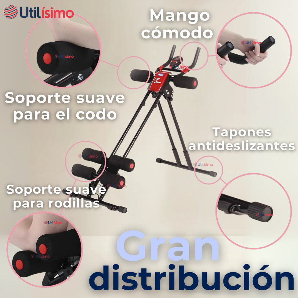 Máquina De Abdominales Plegable Ejercicio Deporte Fitness Six Pack
