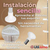 Organizador Esquinero Baño Ducha Multiuso 4 Pisos Ajustable