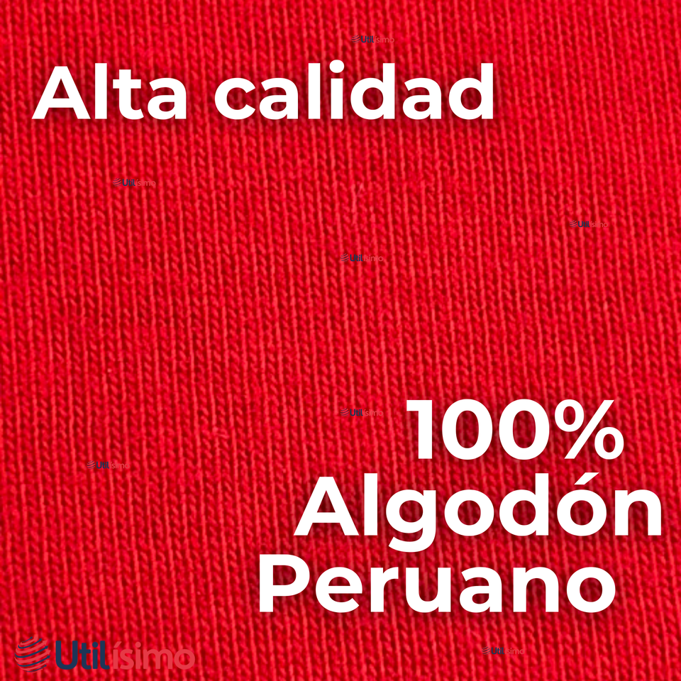 Polera Brainrots 100% Algodón Manga Corta Niño Tralalero Rojo