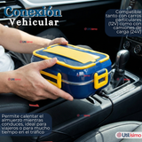 Lonchera Eléctrica Lunchbox Portátil Fiambrera Calentadora 1.5L 40W Coche Oficina