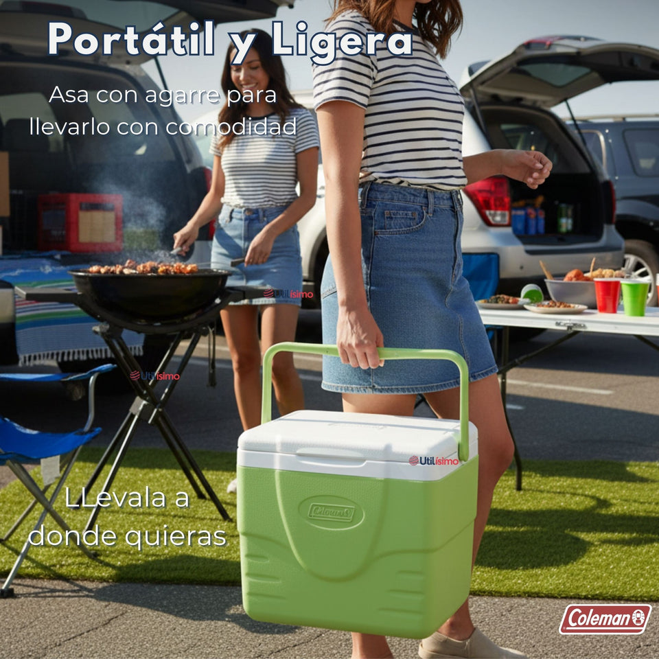 Cooler Coleman® Chiller™ 9QT/9LTS verde claro