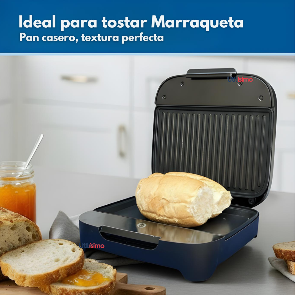 Sandwichera Oster® compacta con platos hondos CKSTSM400