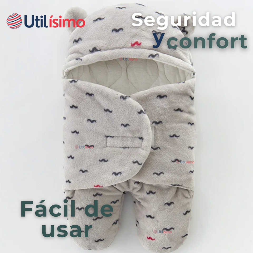 Osito Saco De Bebé Frizado Con Diseños Surtidos 3 a 9 Meses Niño